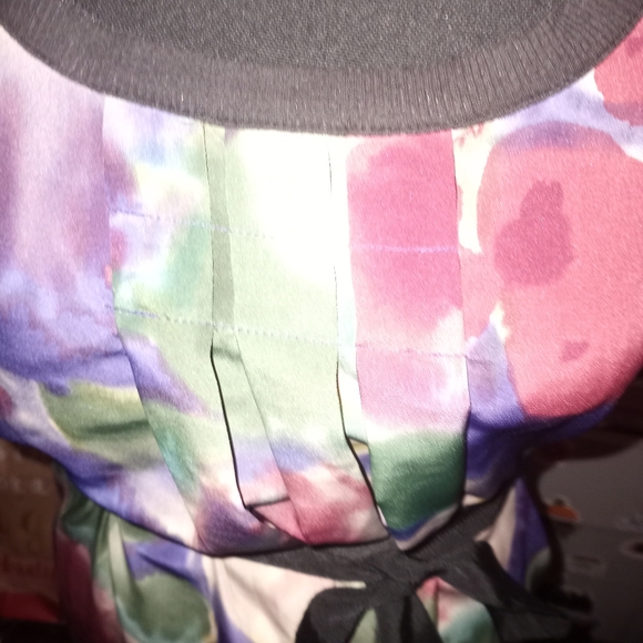 Simply Vera, Vera Wang- Watercolor Floral ribbon dress - Picture 3 of 4